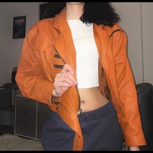 Leather jacket vintage